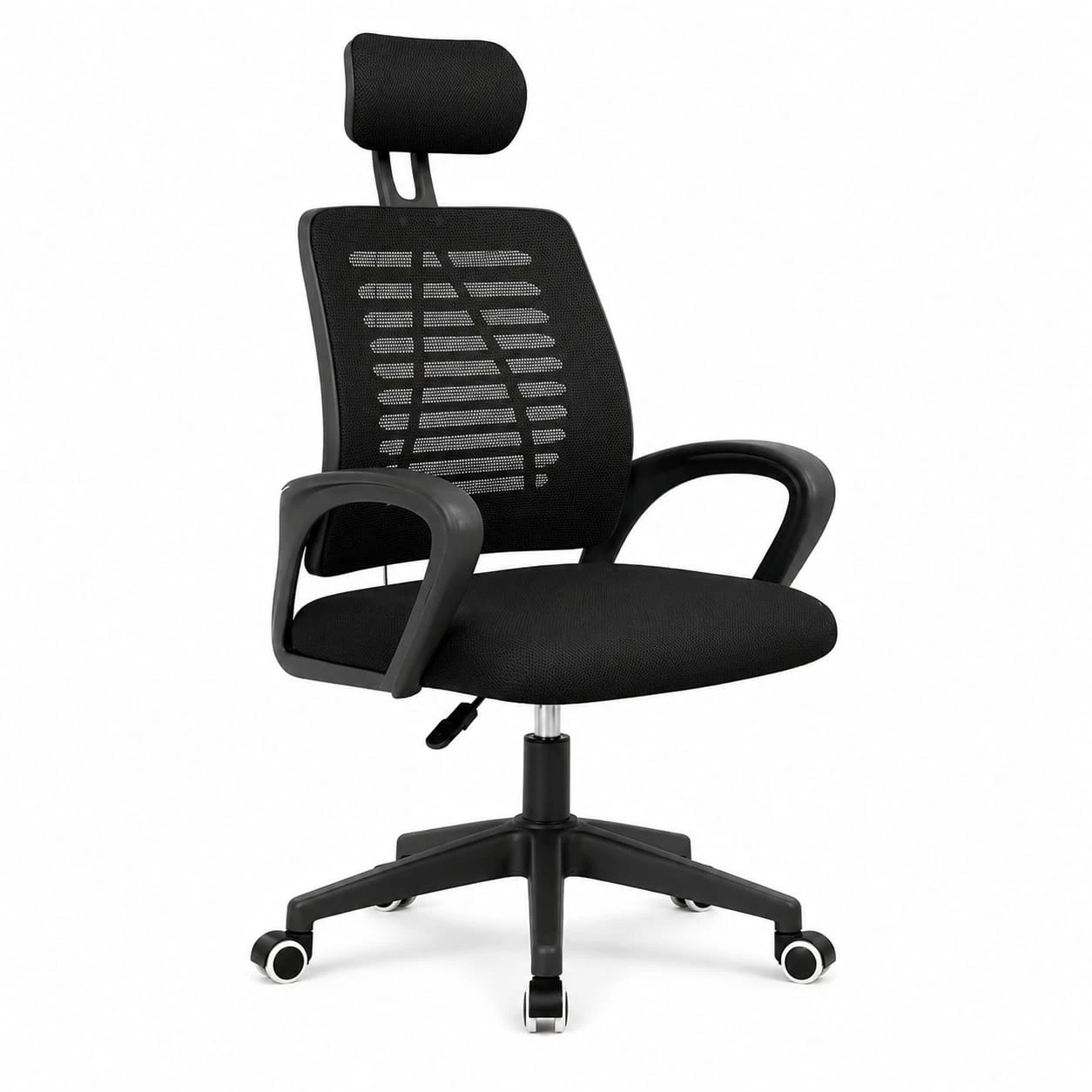 Adjustable Office & Computer Chair with Smooth Rolling Wheels