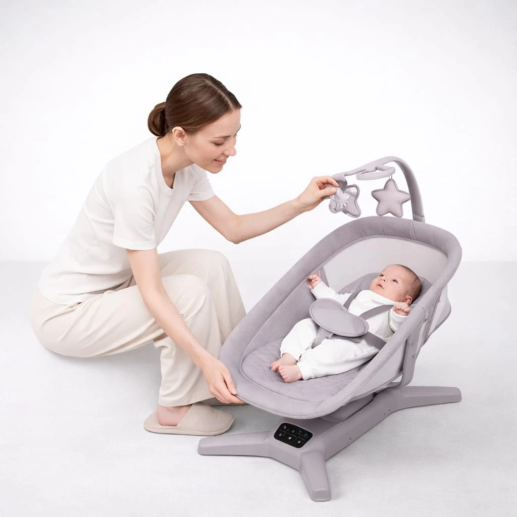 Mastela X multi-motion baby cradle electric swing
