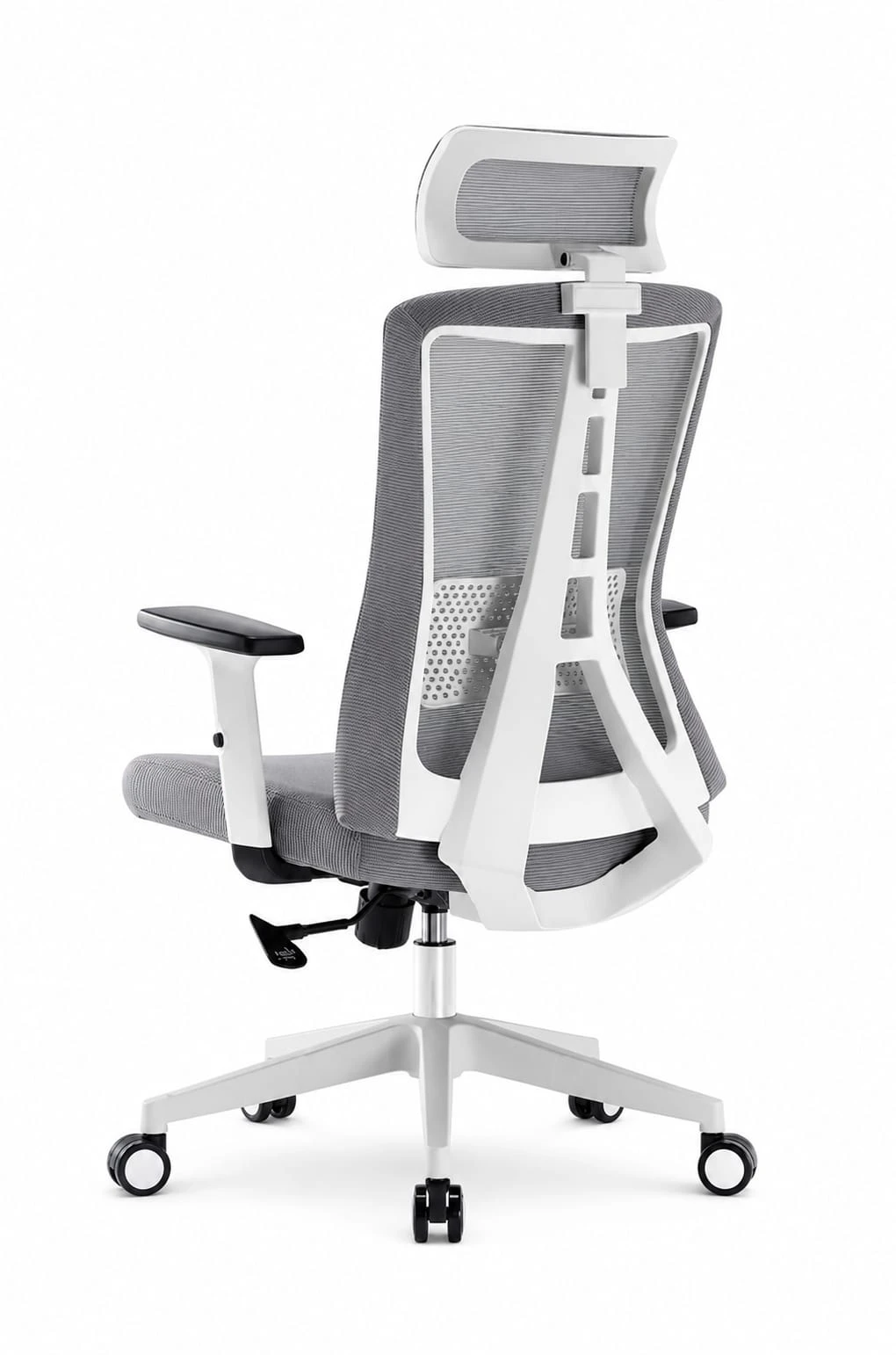 Luxury Executive Mesh Office Chair with Adjustable Headrest & 3D Armrests
