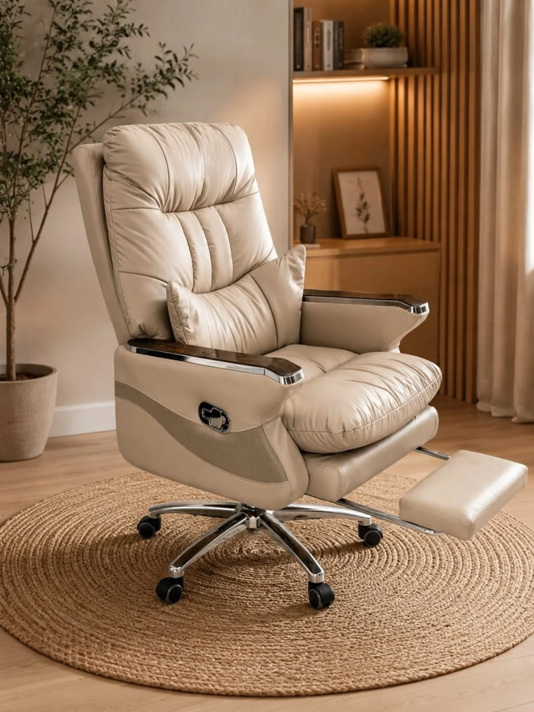 Executive Comfort Recliner Chair with Footrest