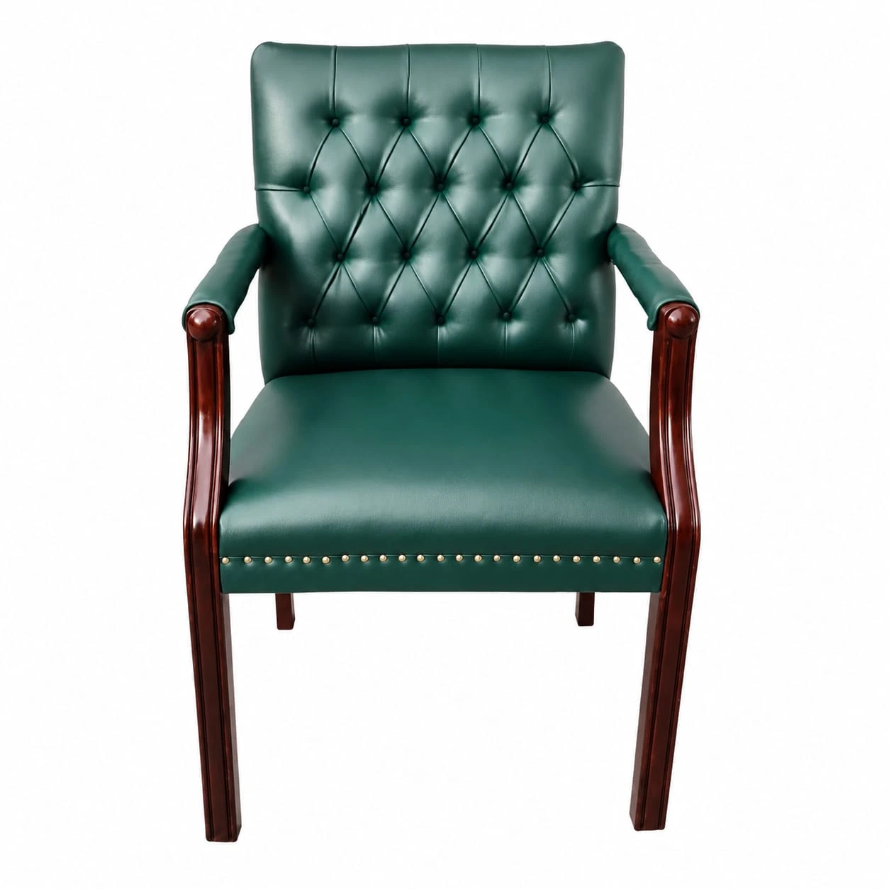 Classic Executive Arm Chair with Wooden Frame