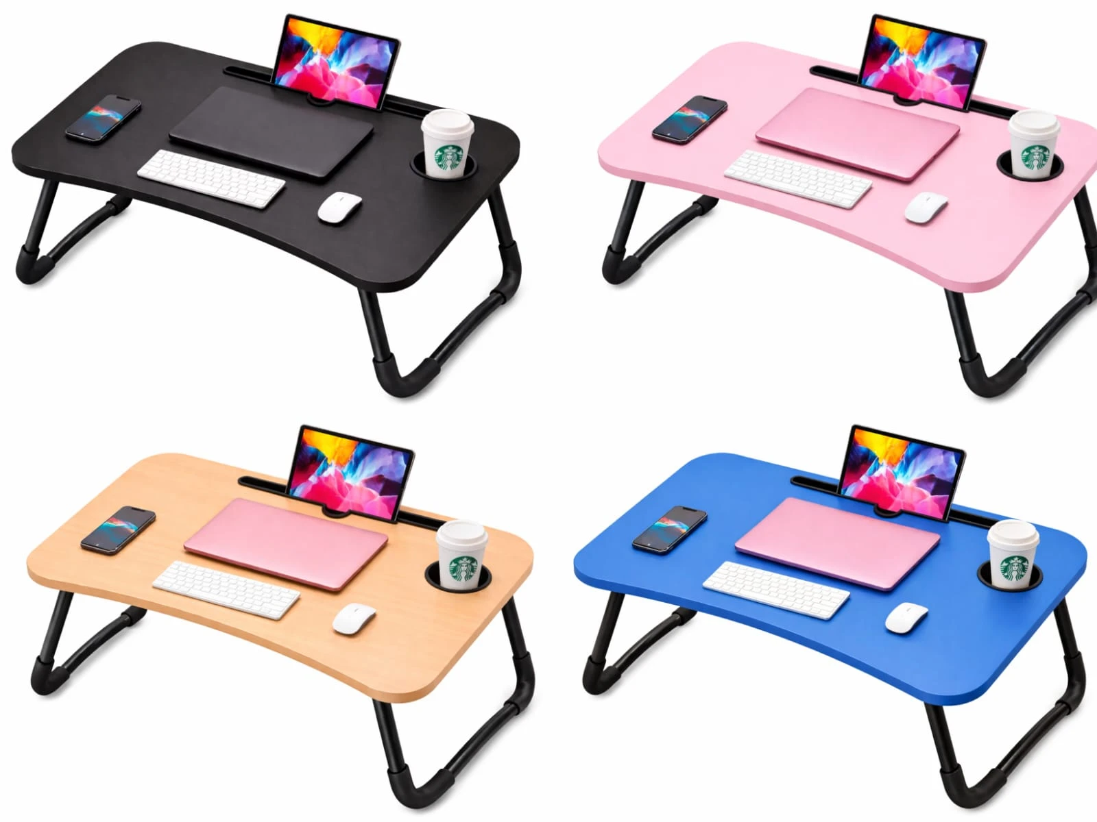 Portable Foldable Laptop Desk with Adjustable Legs