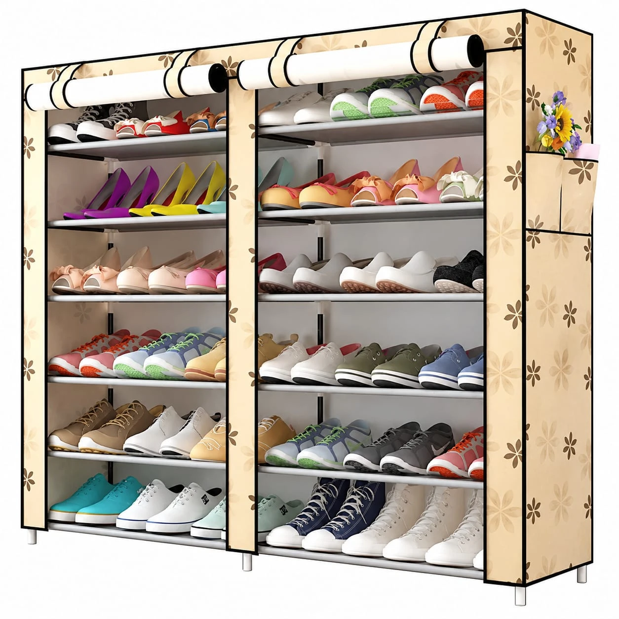 Space Saving Shoe Storage Cabinet for Home