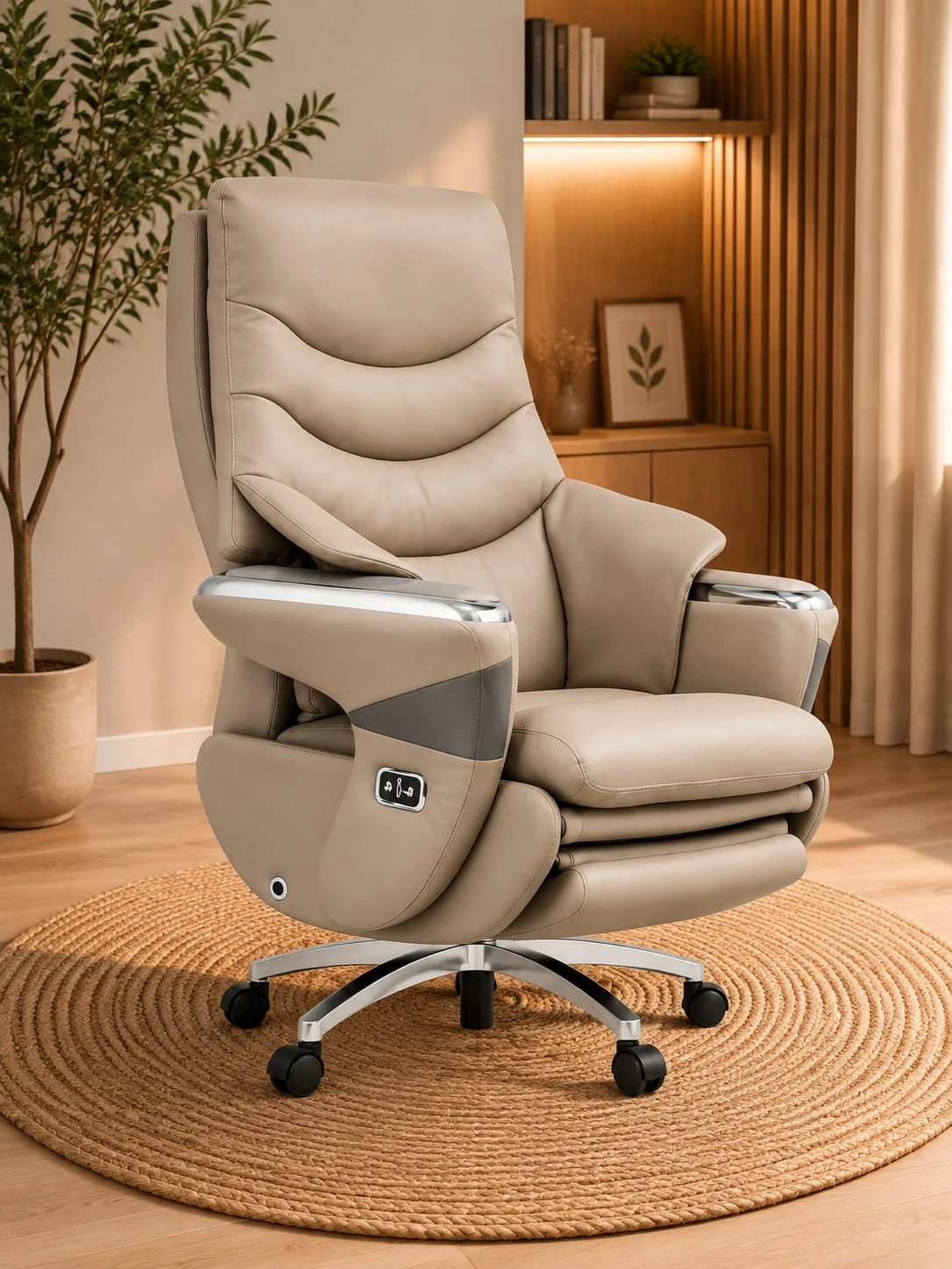 Royal Leather Recliner – Luxury Seating for Modern Homes
