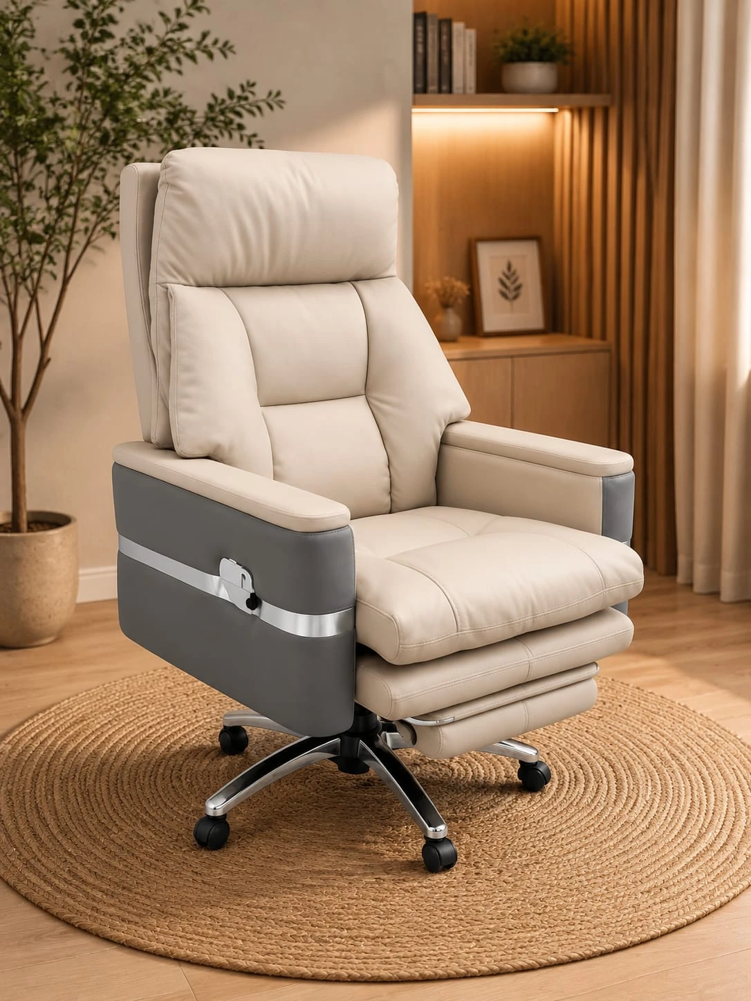 Luxury Leather Recliner Chair – Ultimate Comfort Experience